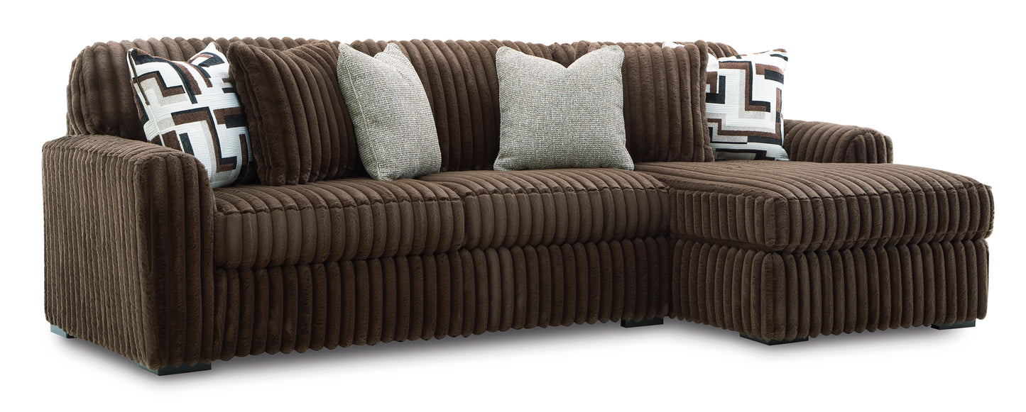 Ashley Midnight-Madness 2-Piece Sofa with Chaise