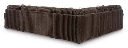 Ashley Midnight-Madness 4-Piece Sectional with Chaise