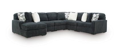 Ashley Midnight-Madness 6-Piece Sectional with Chaise