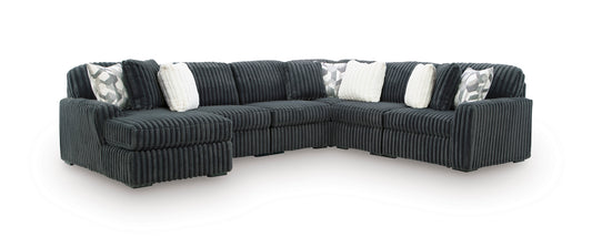 Ashley Midnight-Madness 6-Piece Sectional with Chaise