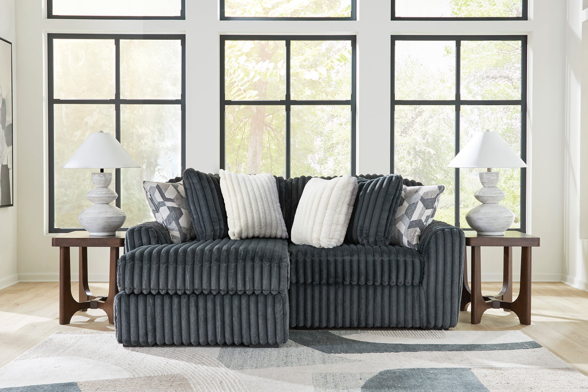 Ashley Midnight-Madness 2-Piece Sectional with Chaise