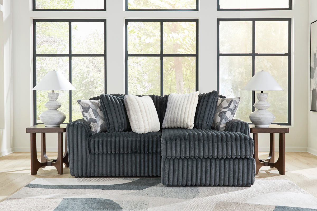Ashley Midnight-Madness 2-Piece Sectional with Chaise