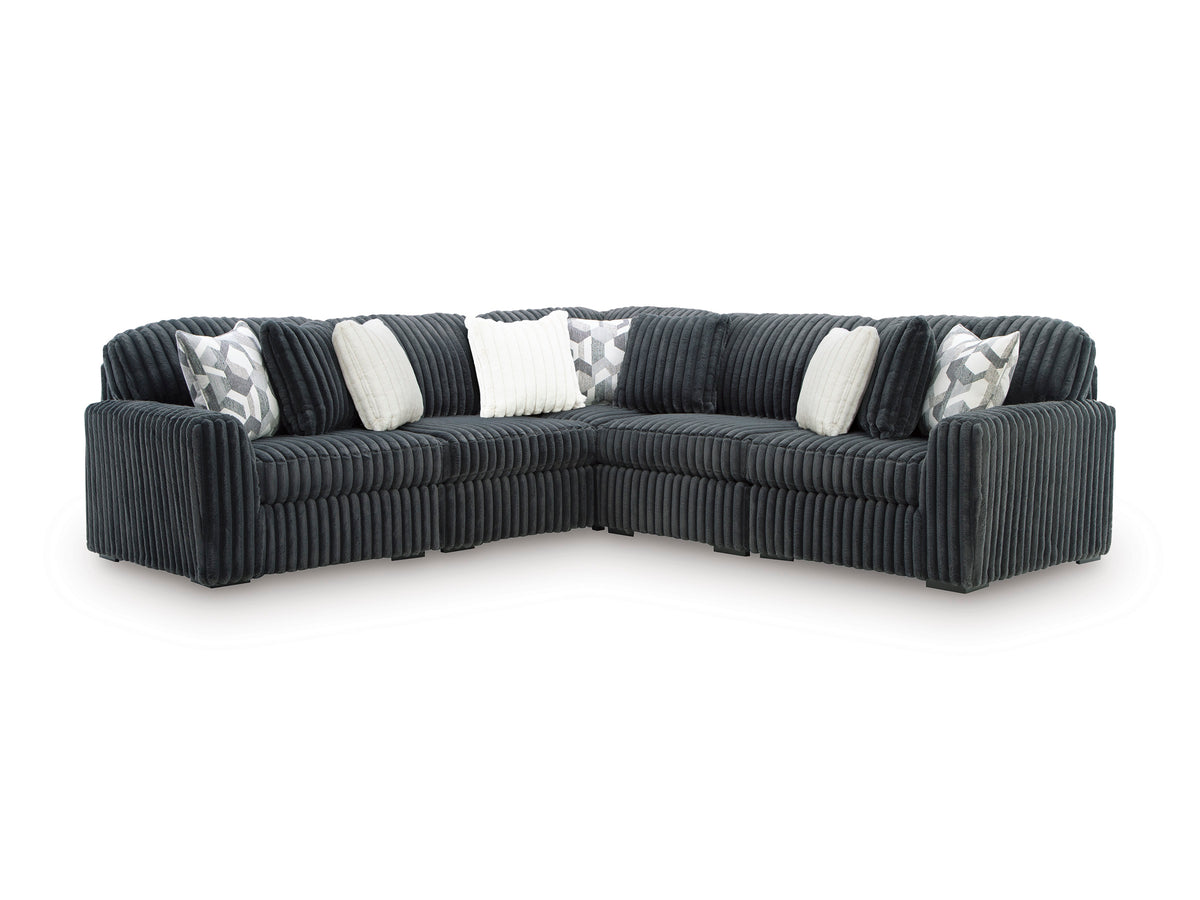 Ashley Midnight-Madness 5-Piece Sectional