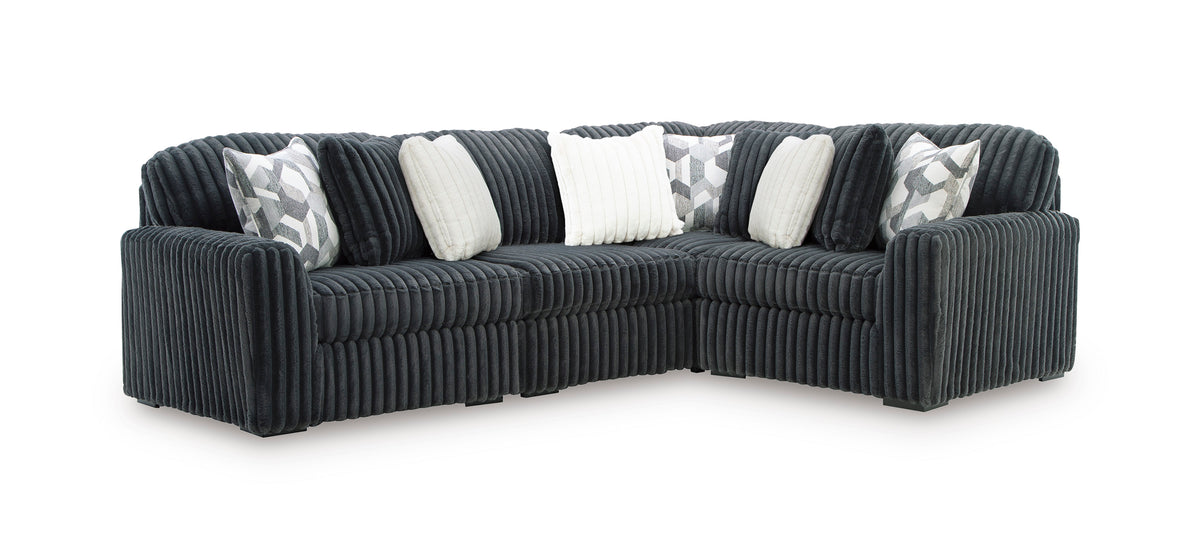 Ashley Midnight-Madness 4-Piece Sectional
