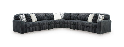 Ashley Midnight-Madness 5-Piece Sofa Sectional
