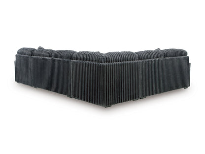 Ashley Midnight-Madness 4-Piece Sectional with Chaise