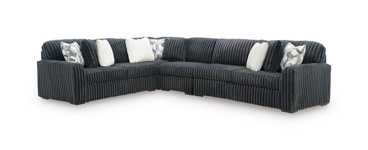 Ashley Midnight-Madness 4-Piece Sofa Sectional