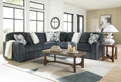 Ashley Midnight-Madness 3-Piece Sectional