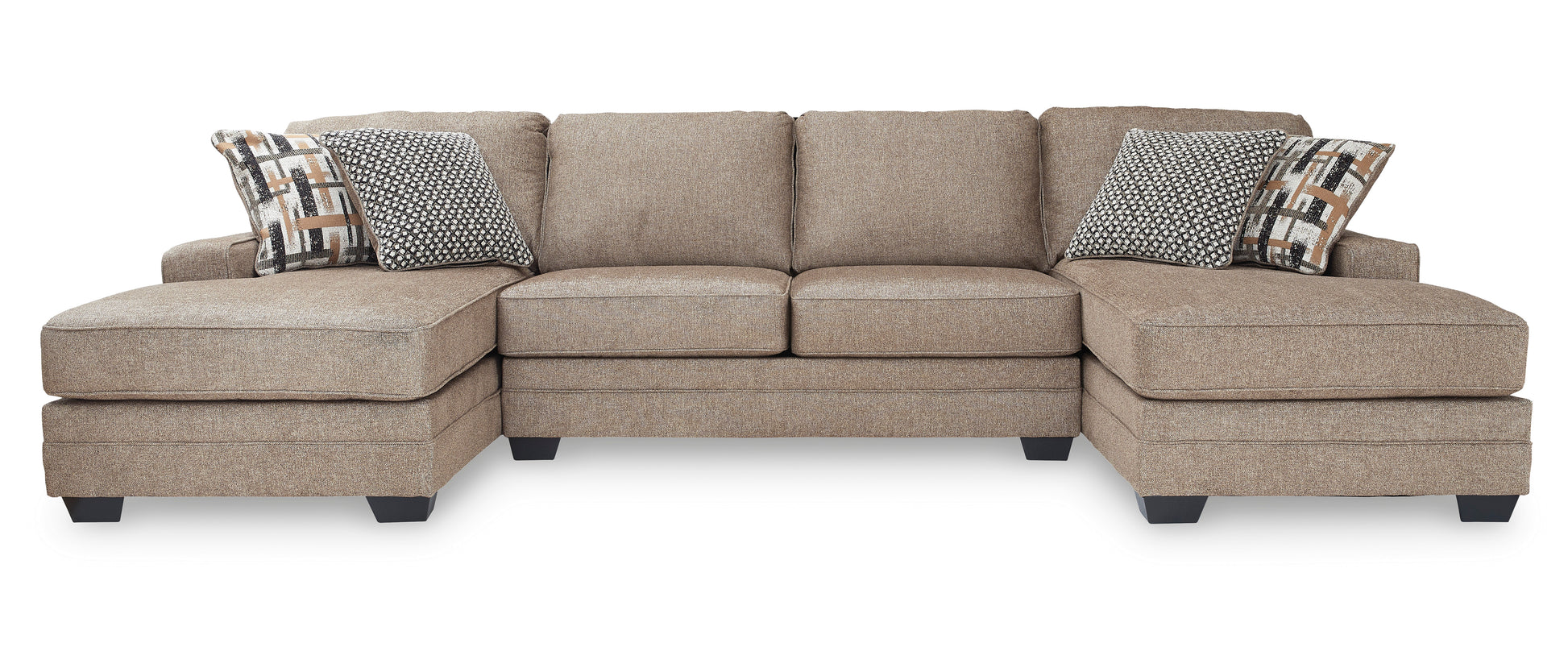 Cannonbrook 3-Piece Sectional with Double Chaise