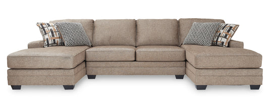Cannonbrook 3-Piece Sectional with Double Chaise