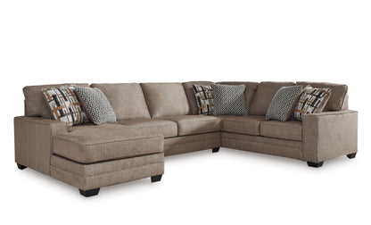 Cannonbrook 3-Piece Sectional with Chaise Left-Facing