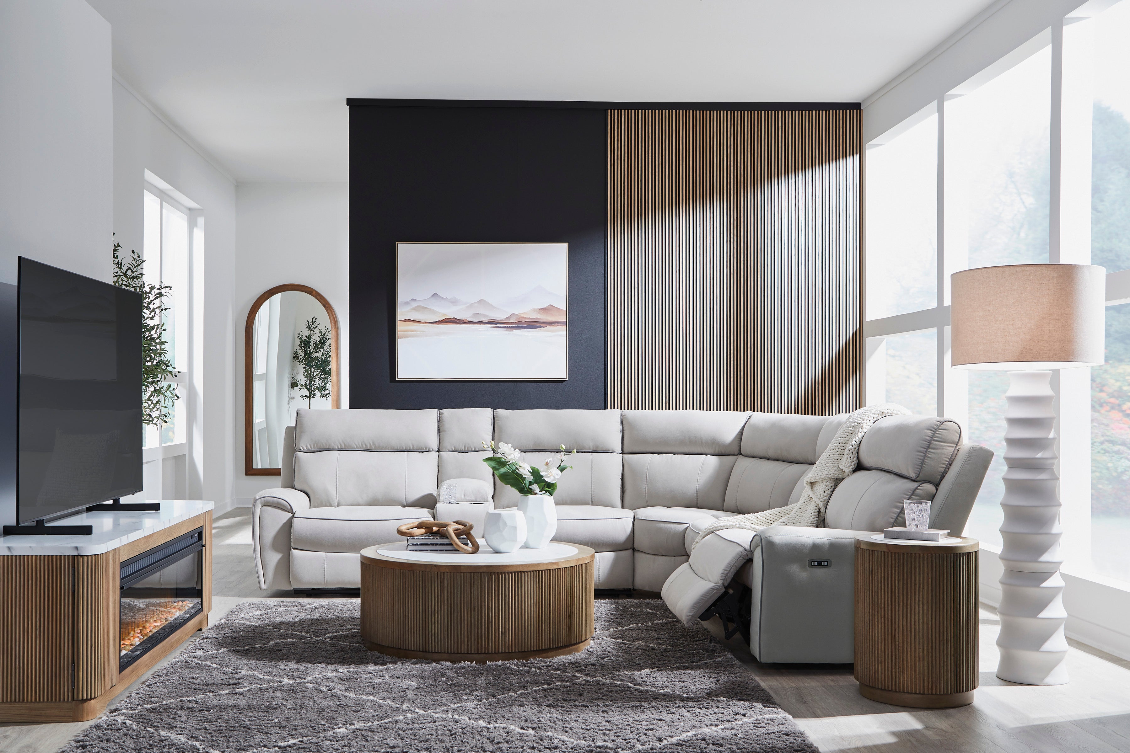 Grafton Pike 6-Piece Power Reclining Sectional – Levin Furniture