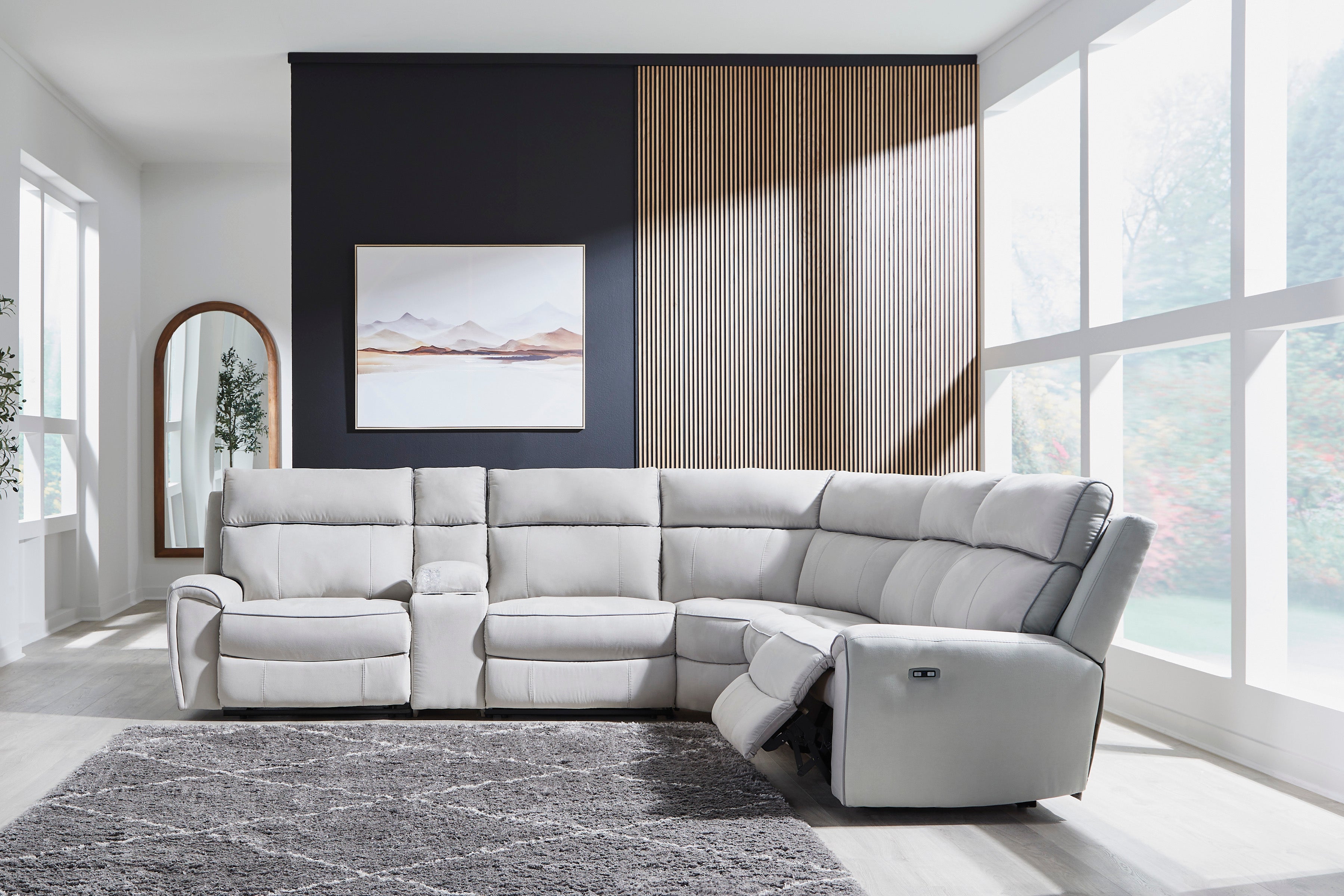 Grafton Pike 6-Piece Power Reclining Sectional – Levin Furniture