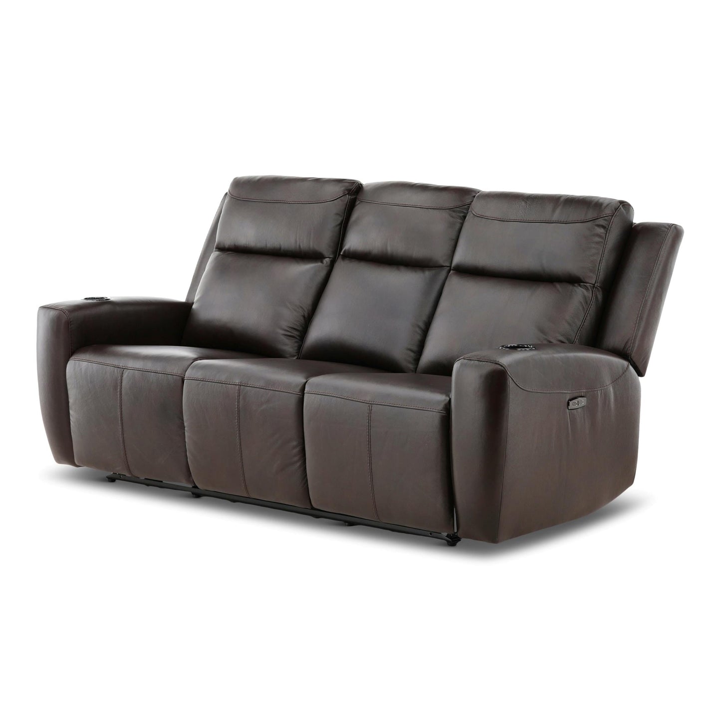 Chesapeake Leather Power Reclining Sofa