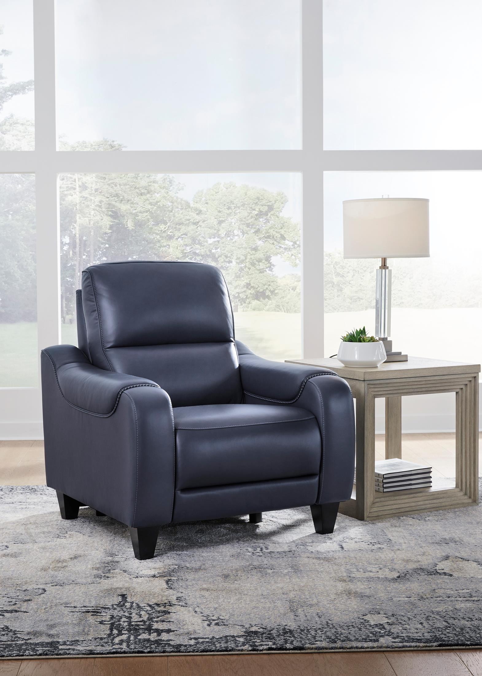 Mercomatic Leather Power Recliner