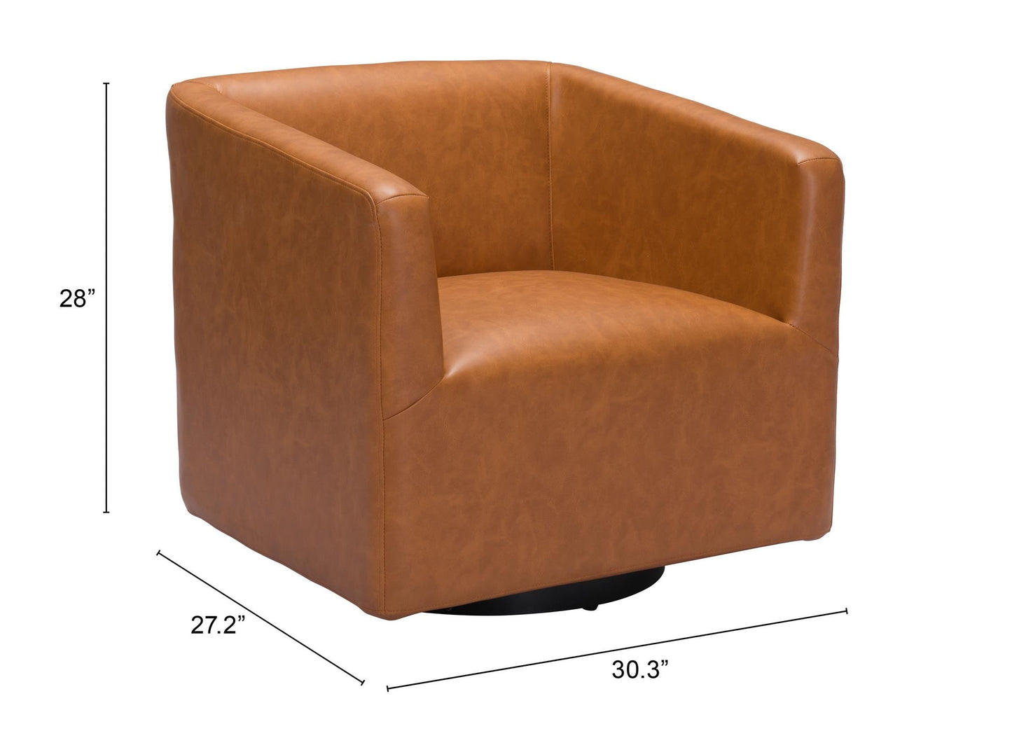 Brooks Accent Chair Brown