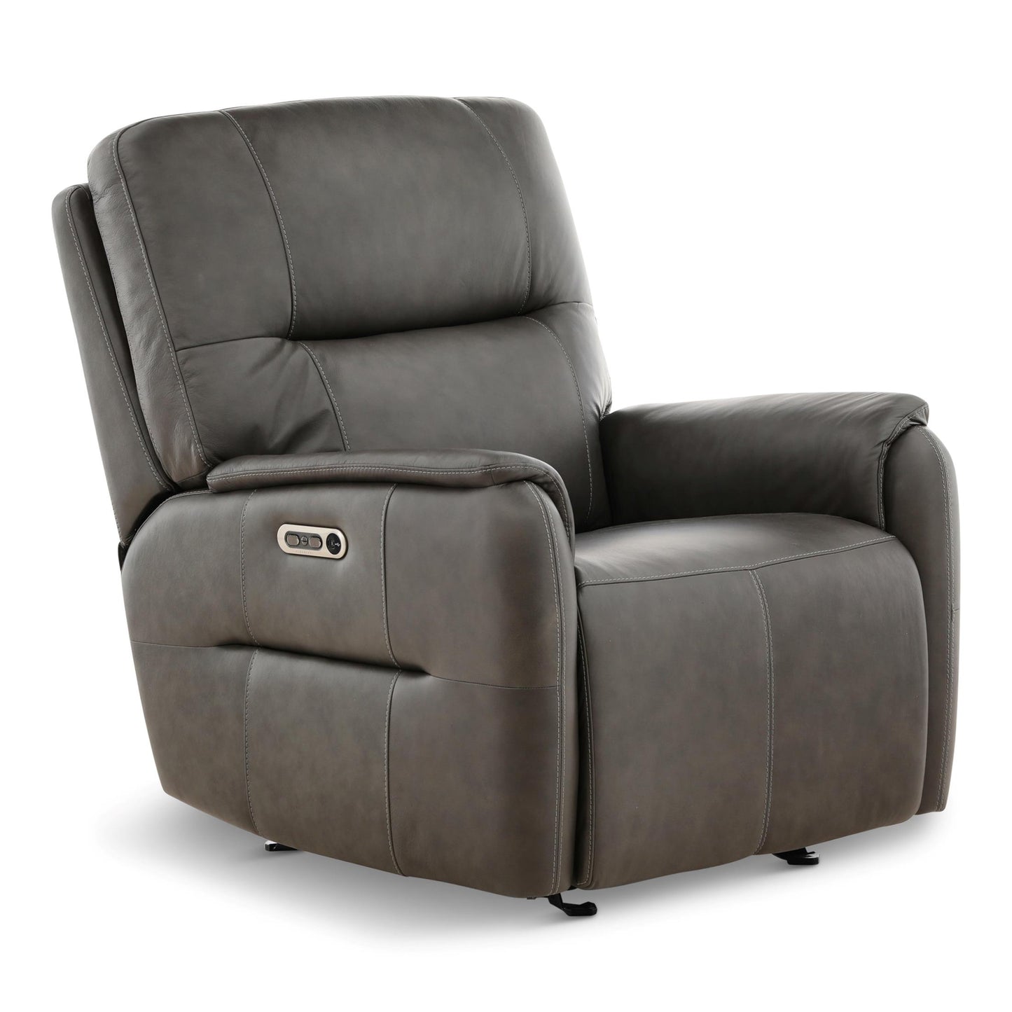 Walker Leather Gliding Power Recliner