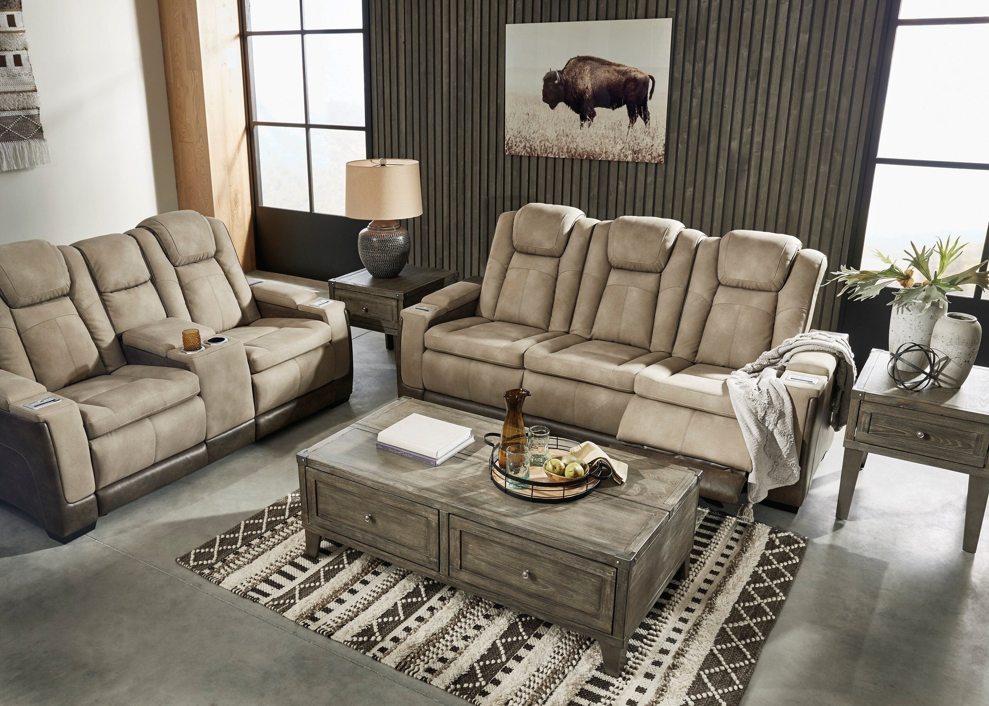 POWER RECLINING LOVESEAT