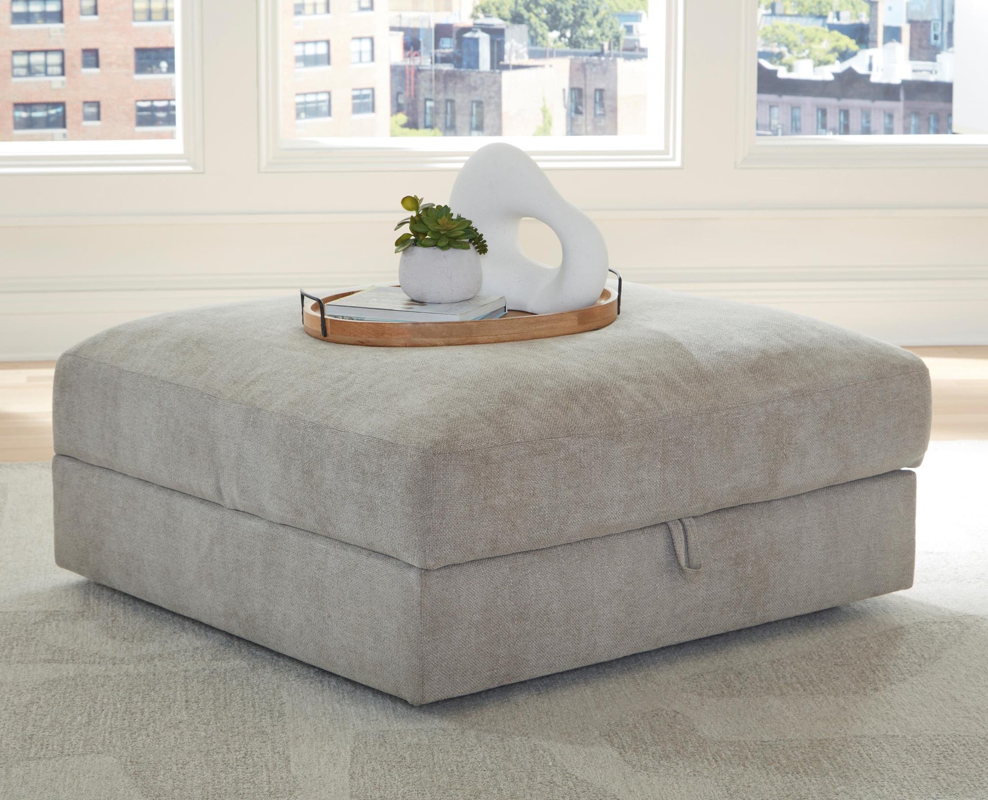 Aslan Court Storage Ottoman