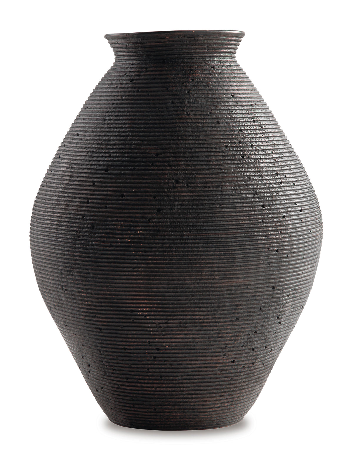Ashley Hannela Vase 17" Brown