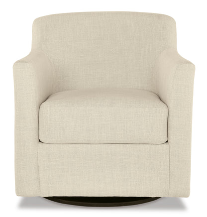 Bradney Swivel Accent Chair Linen