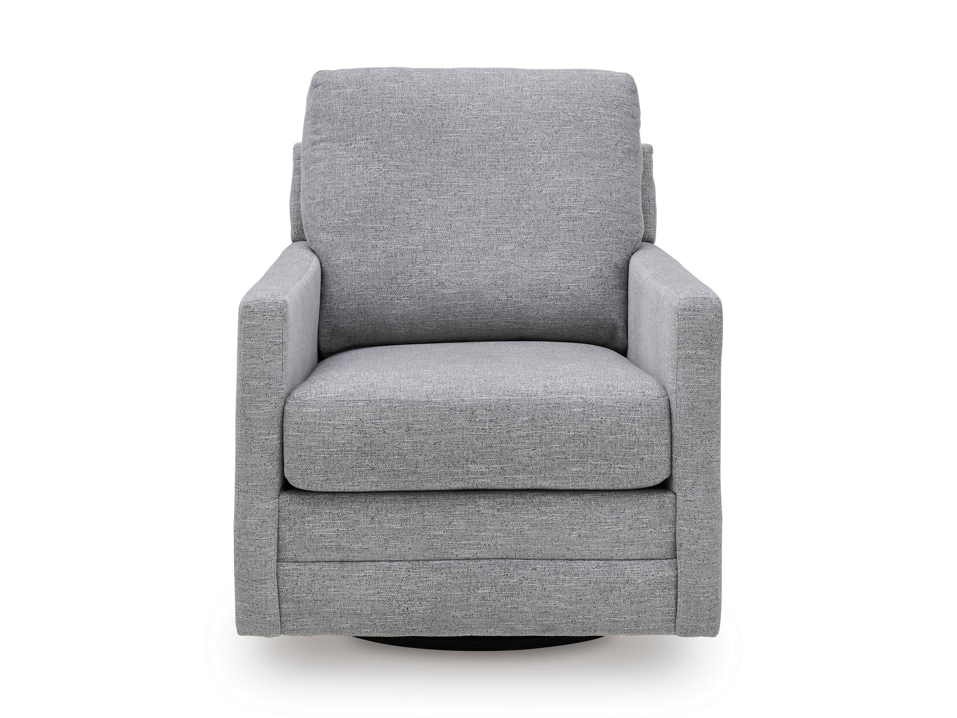 Freybourne Next-Gen Nuvella Swivel Accent Chair Pewter