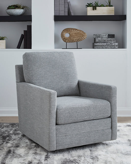 Freybourne Next-Gen Nuvella Swivel Accent Chair - alternate view