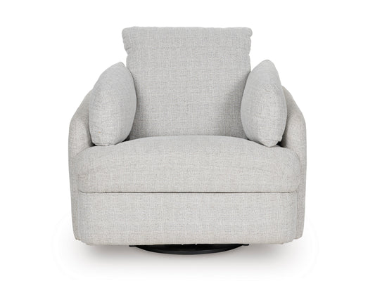 Alainmont Next-Gen Nuvella Swivel Power Recliner Stone