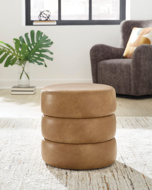 Ashley Ummi Swivel Accent Ottoman - alternate view
