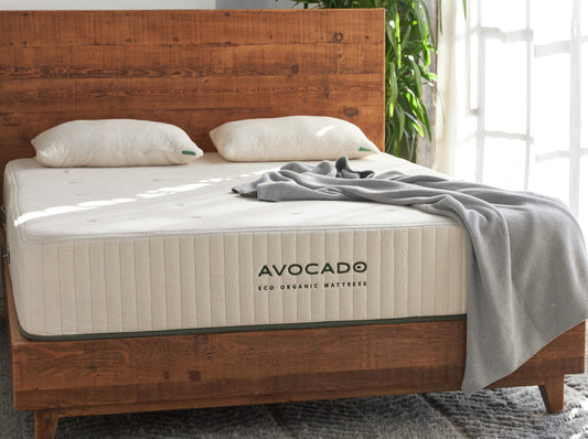 Avocado Walnut City Bed Frame with Headboard California King