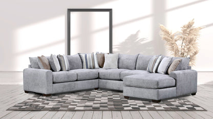 Jacqueline 3-Piece Sectional Chaise