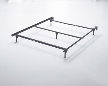 Frames and Rails Queen Bolt on Metal Bed Frame