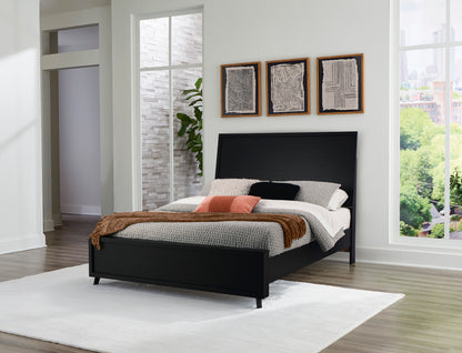 Ashley Danziar Panel Bed with Framed Panel Footboard