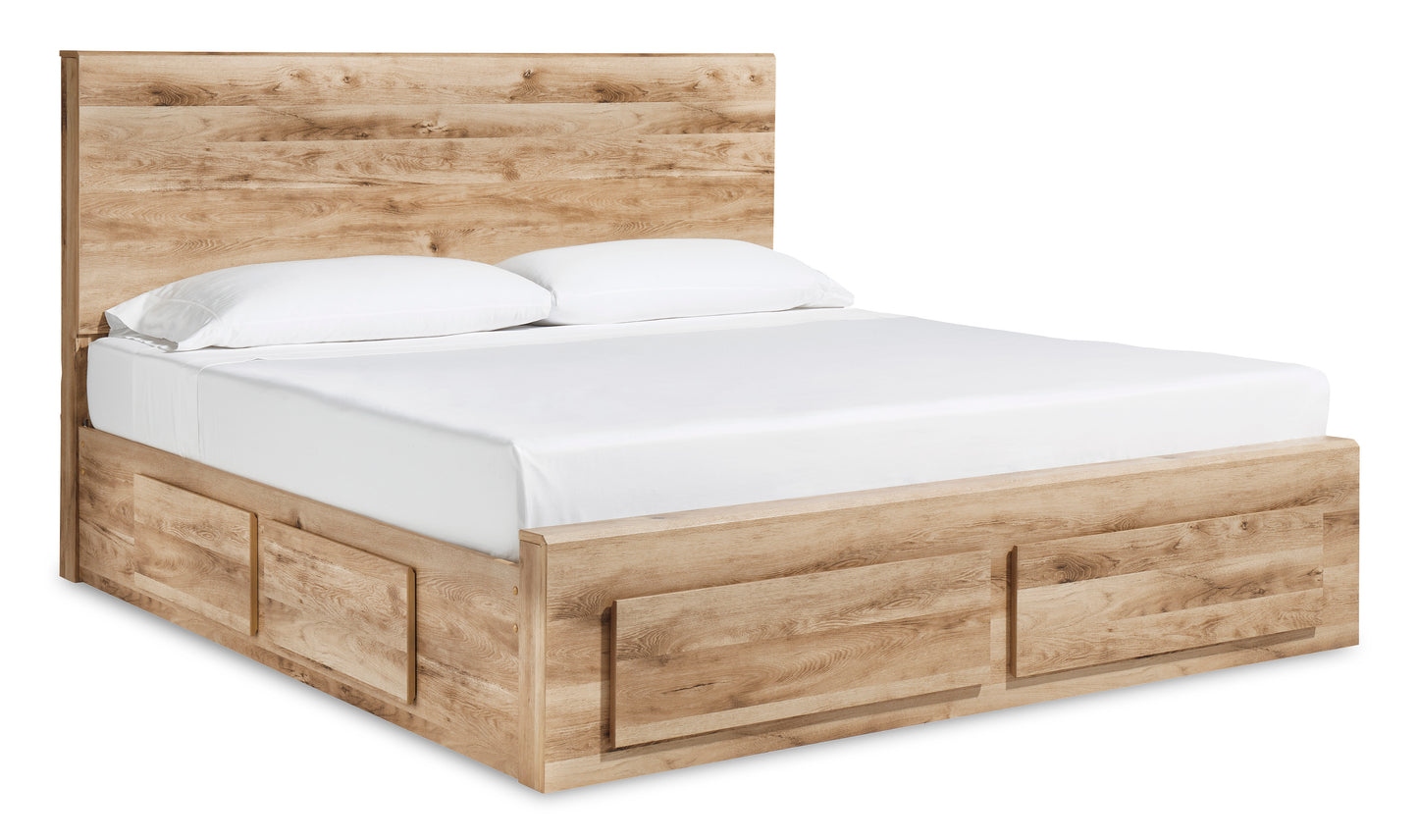 Ashley Hyanna Queen Panel Storage Bed with 6 Storage Drawers