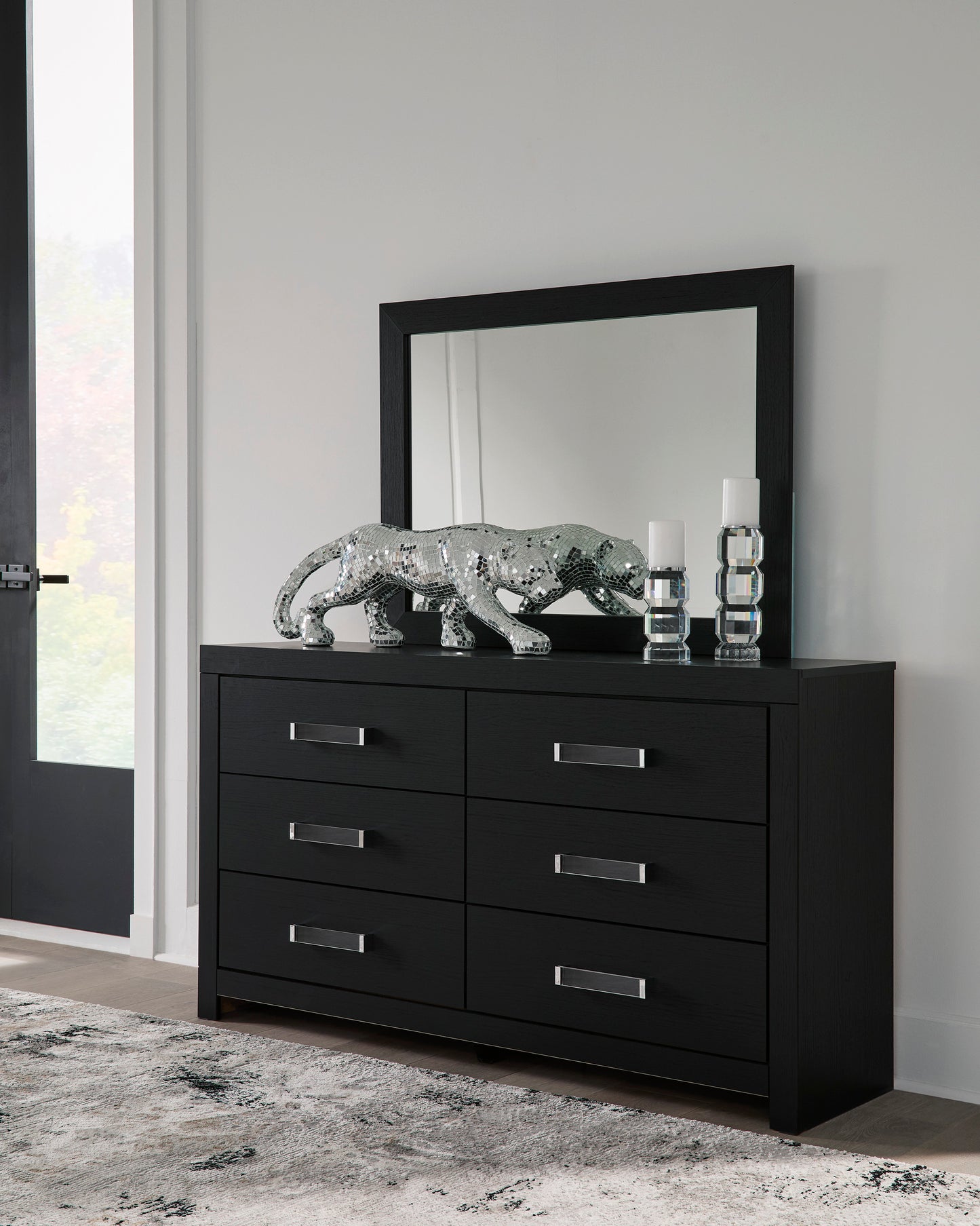 Ashley Raechalla Dresser and Mirror