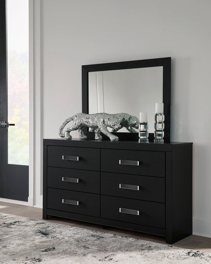 Ashley Raechalla Dresser and Mirror