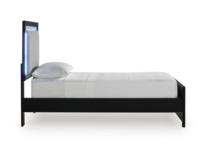 Raechalla Upholstered Panel Bed