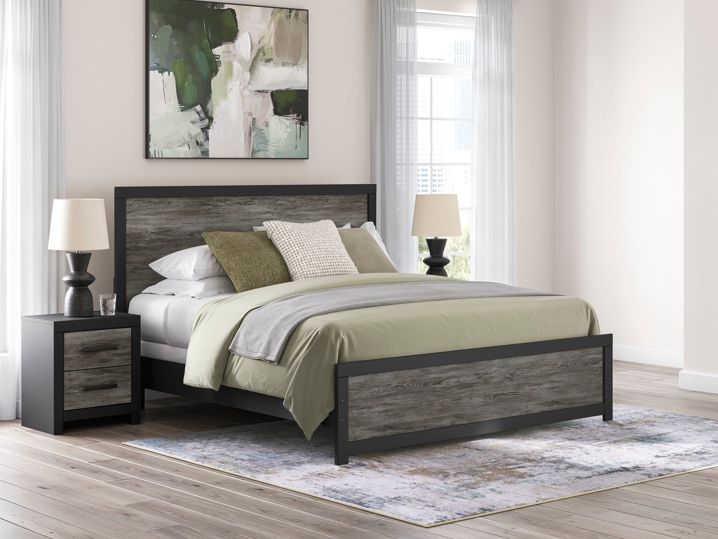 Jonnifer King Panel Bed