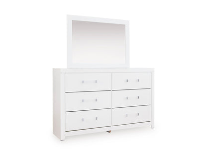 Ashley Raechalla Dresser and Mirror