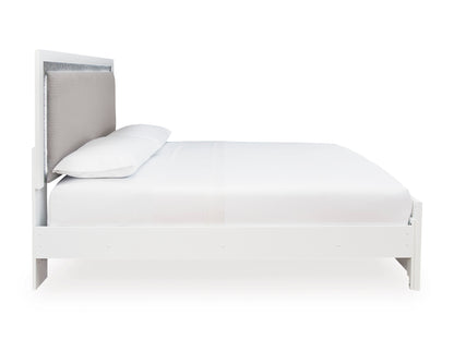 Raechalla Upholstered Panel Bed