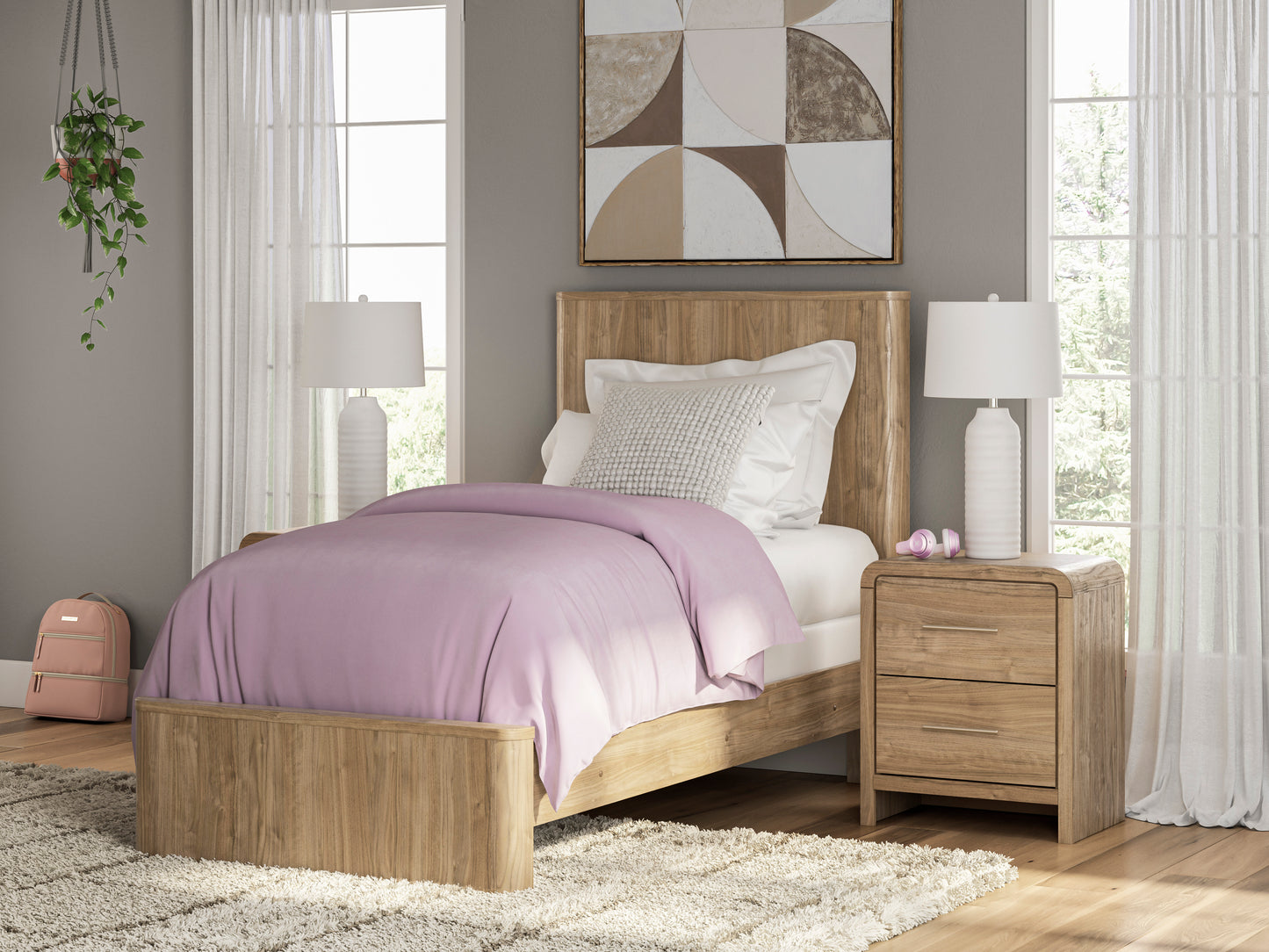 Ashley Dovander Panel Bed