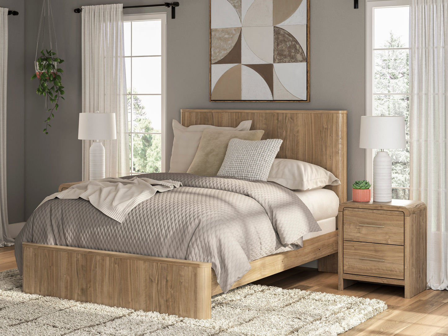 Ashley Dovander Panel Bed