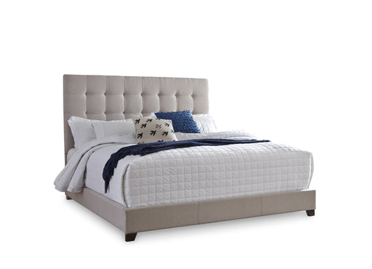 Dolante King Upholstered Bed Beige