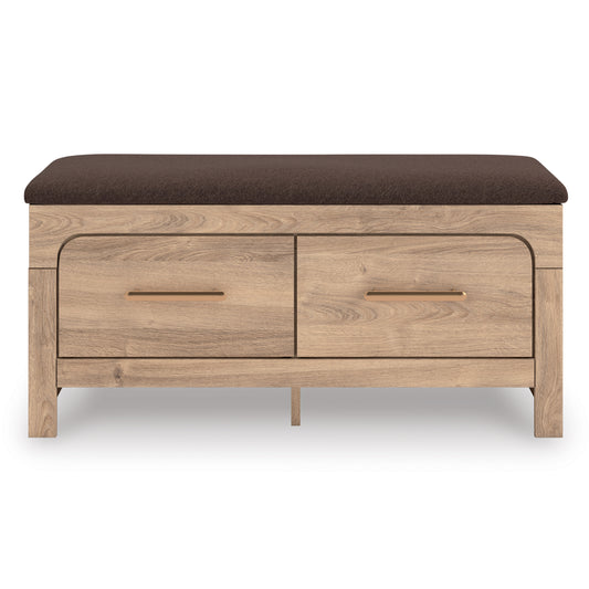Hollymount Upholstered Bedroom Storage Bench