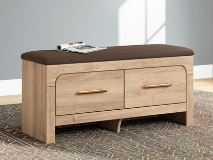 Hollymount Upholstered Bedroom Storage Bench