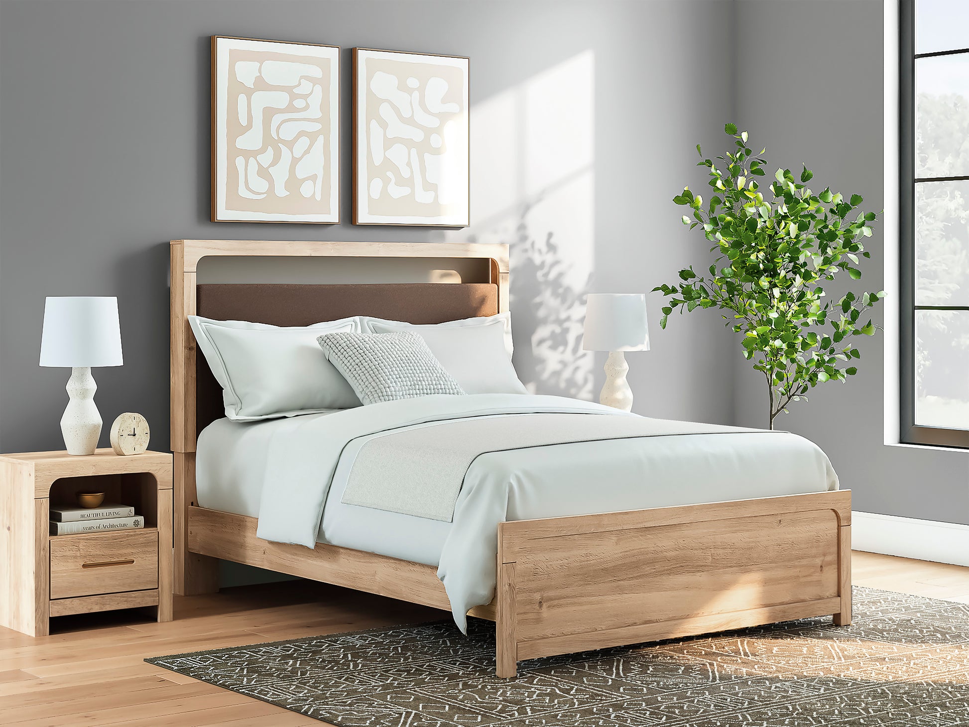 Hollymount Upholstered Platform Bed
