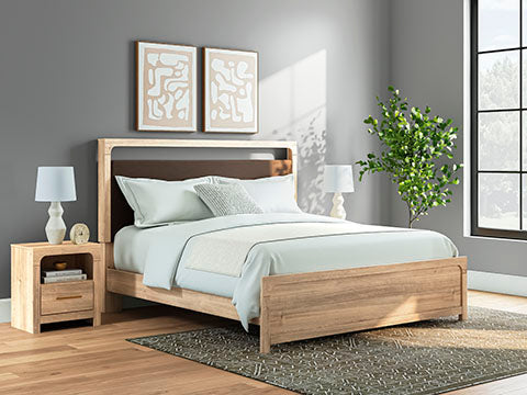 Hollymount Upholstered Platform Bed