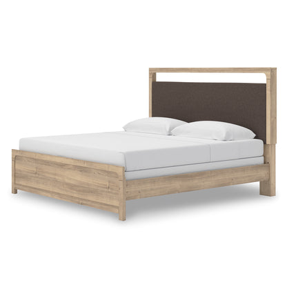 Hollymount Upholstered Panel Bed