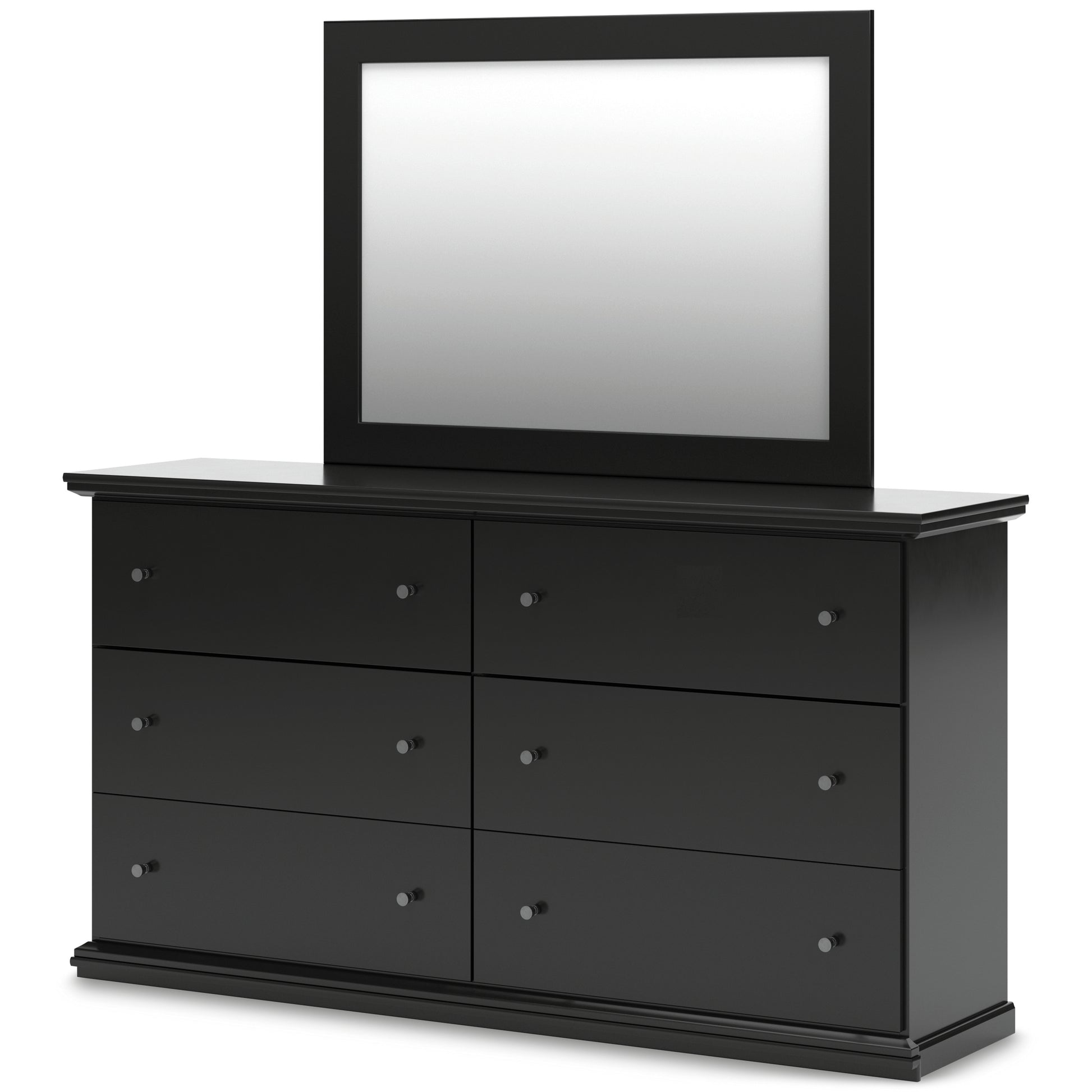 Ashley Maribel Dresser and Mirror in Black Ashley Maribel Dresser and Mirror in Black