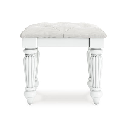 Maylilly Upholstered Vanity Stool